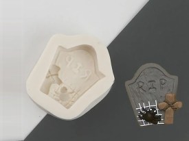 Molde silicona lapida 